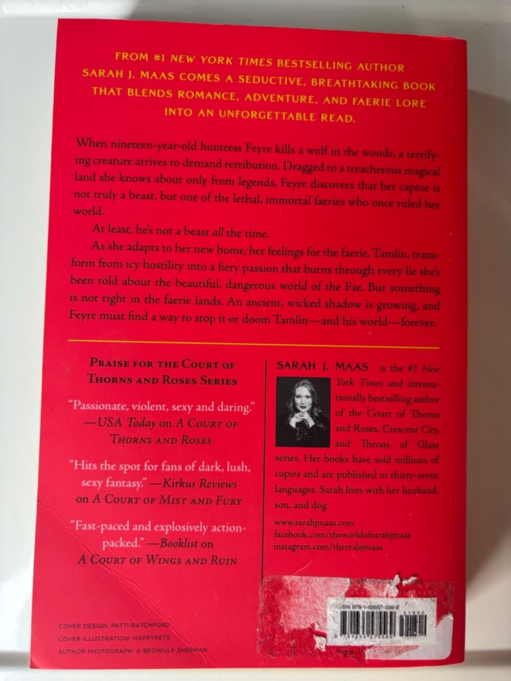 A Court of Thorns and Roses by Sarah J. Maas (pre-owned) paperback - Picture 2 of 4